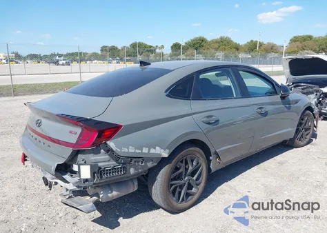 2022 Hyundai Sonata Sel z USA, uszkodzony, nr VIN KMHL64JAXNA229809